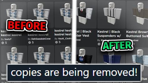 roblox take down stolen clothes